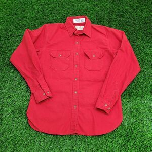 Vintage 70s Woolrich EMS Shirt Womens Medium 19x26 USA